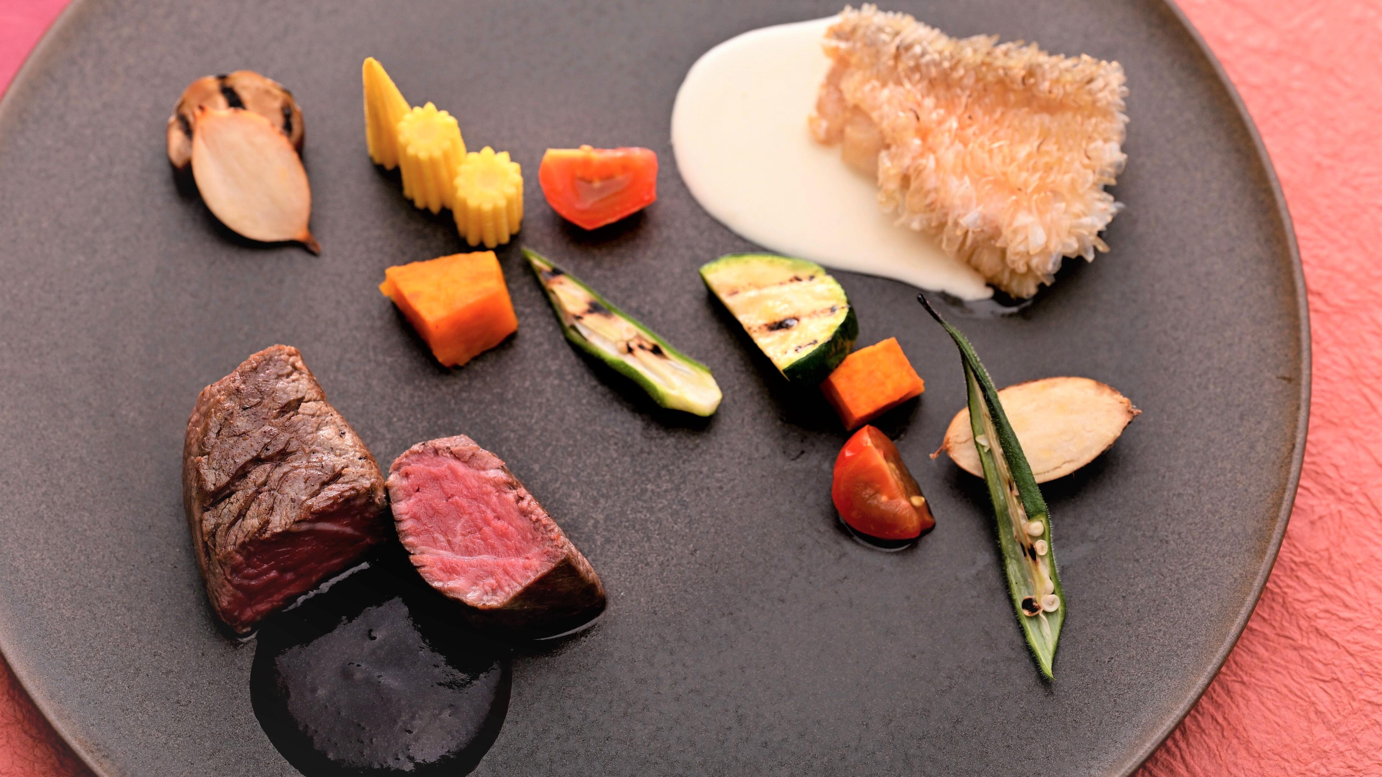 【LUNCH】お席でゆったり軽めのコース　～彩りランチコース～　＜芙蓉＞