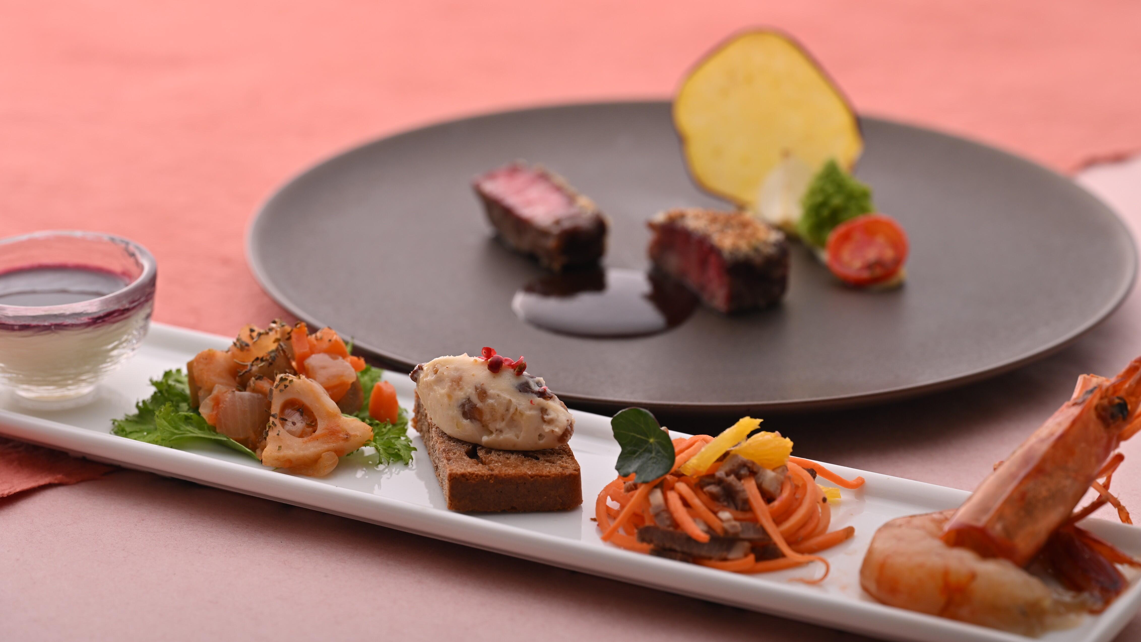 【LUNCH】お昼の贅沢フルコース　～シェフコース～　＜芙蓉＞