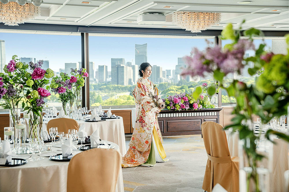 孔雀　和装新婦